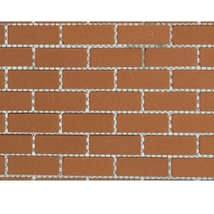 Gaas voor poppenhuis van echte in de oven gestookte echte modelstenen DIY-miniatuur