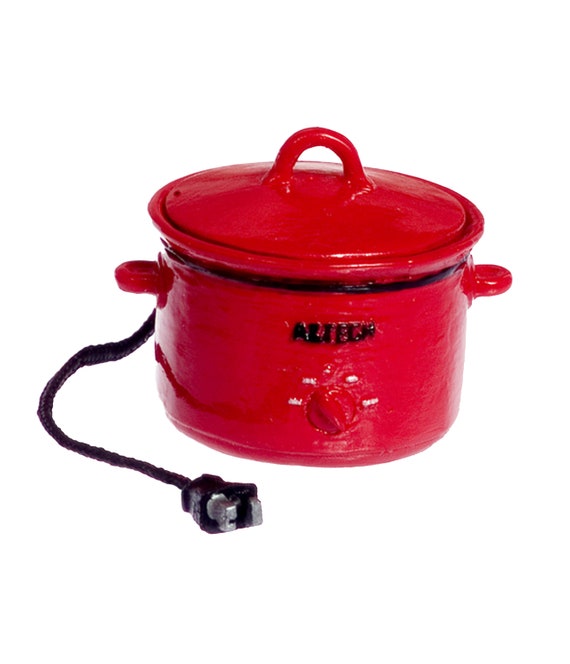 Mini Slow Cooker Crockpot Gift Set - Red