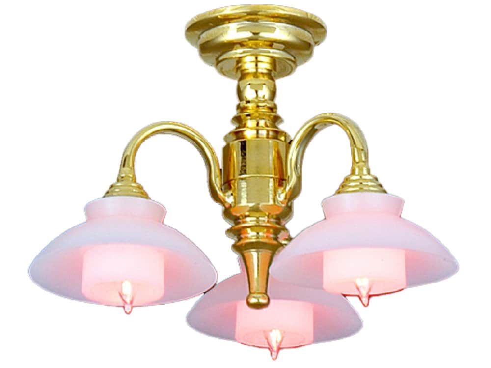Odoria Miniature 1/12 – Arrosoir Rose Pour Maison De Poupée – 4x2x2,6 Cm – Accessoire En Métal – Pour Collectionneurs Et Passionnés