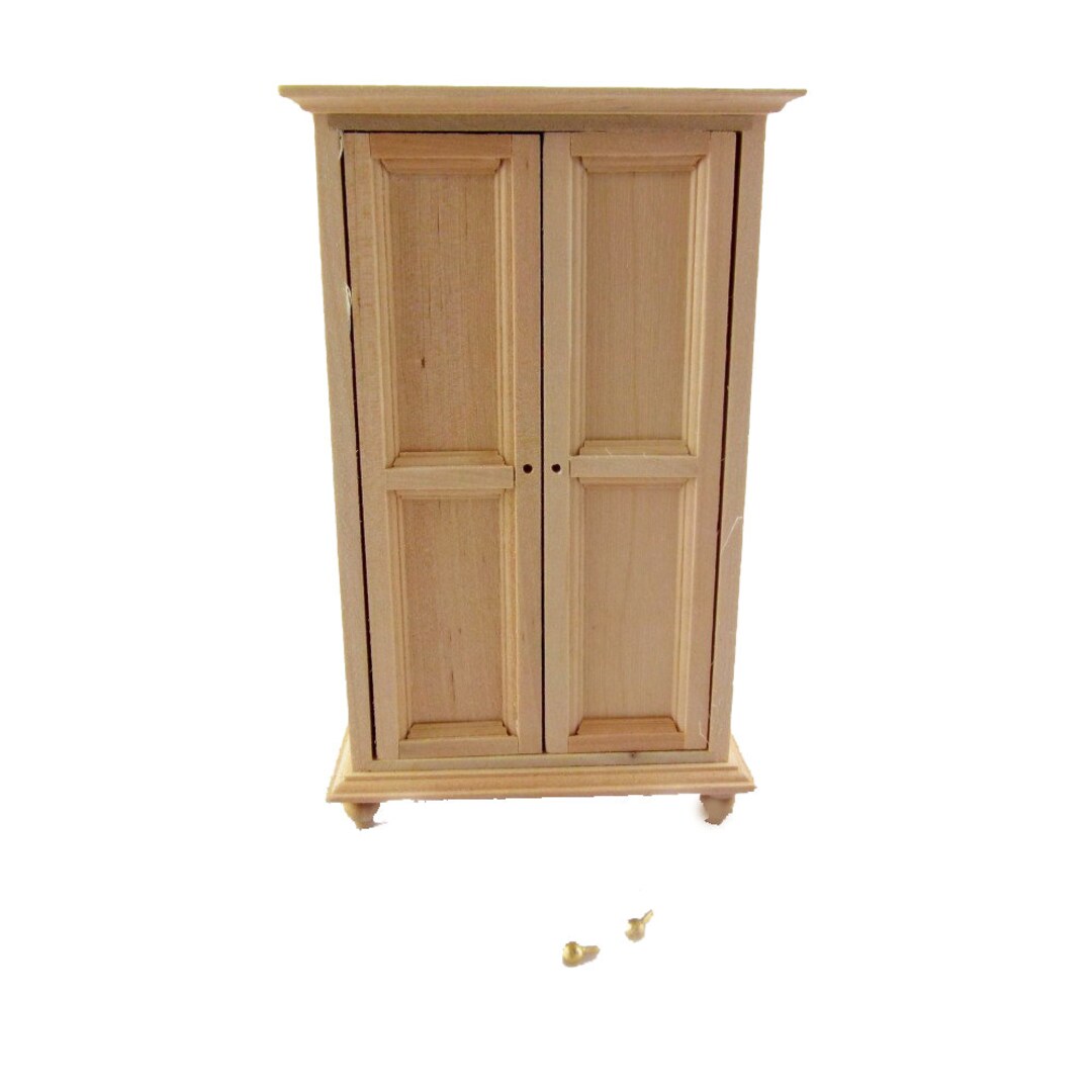 Mobili in miniatura per casa delle bambole in legno non verniciato Mobili in miniatura per casa delle bambole in legno non verniciato