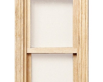 HOMSFOU Set di 25 Mini Porte e Finestre in Legno Grezzo per Fai da Te, Accessori in Miniatura per Casa delle Bambole e Decorazione Giardino, Ornamenti