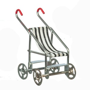 Poppenhuis Meisjes Speelgoed Baby Buggy Poppen Kinderwagen Miniatuur Kinderkamer Accessoire