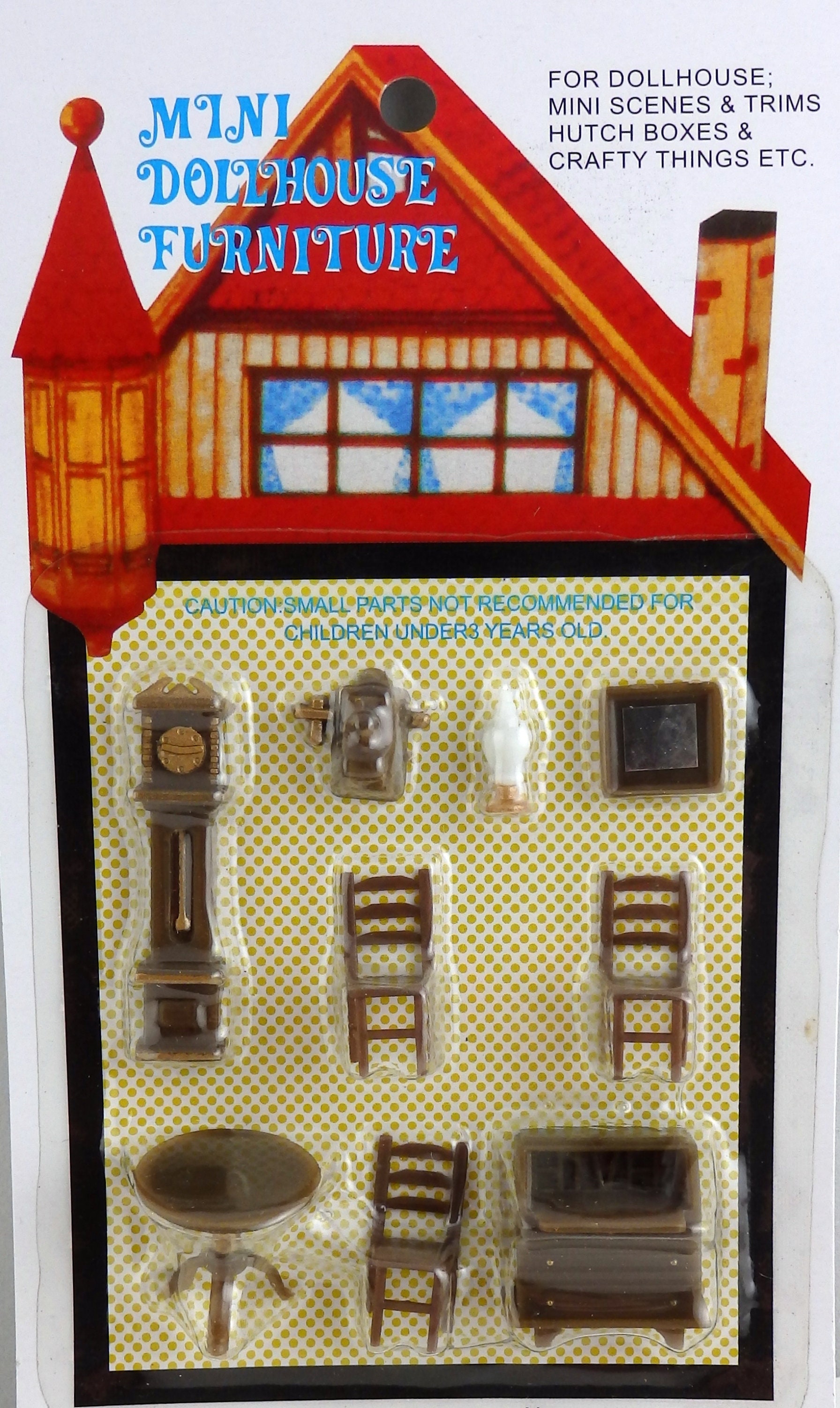 Melody Jane Carta Da Parati In Miniatura Scala 1:12 Per Casa Delle Bambole - Stampa Regency Dorata E Urna