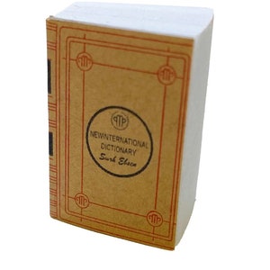 Dolls House Miniature 1:12 Scale Study School Accessory Large Dictionary Book