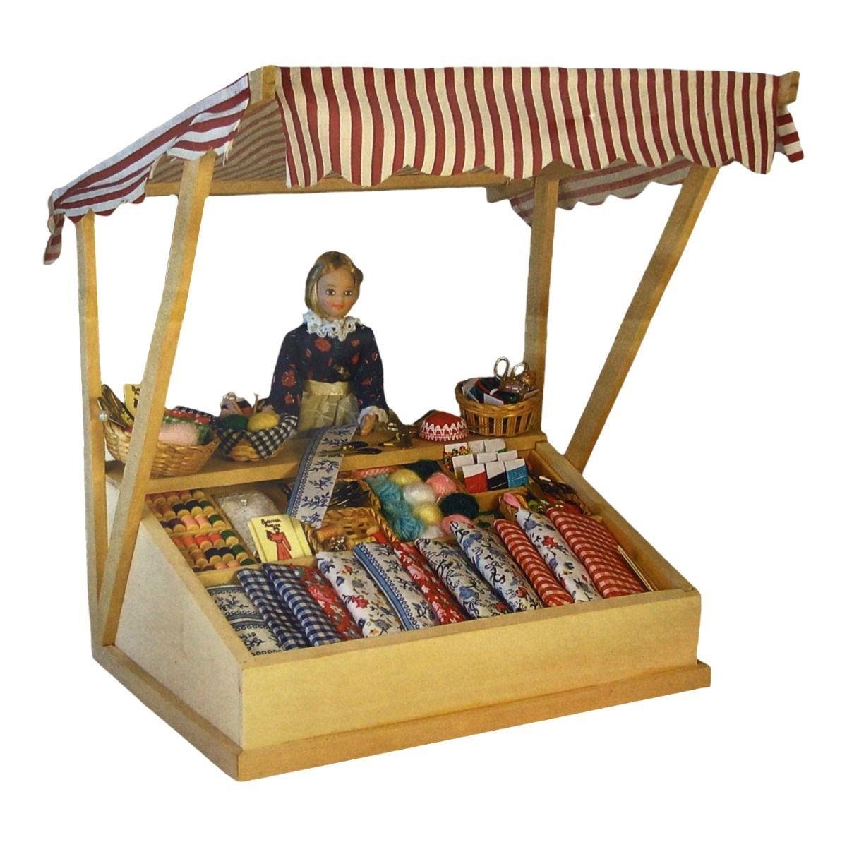 Stand Farmers Dollhouse Dollhouse Miniature Farmer's Market