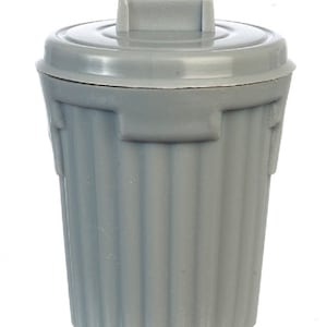 Dolls House Dustbin Bin Trash Can Miniature Garage Shop Garden Accessory