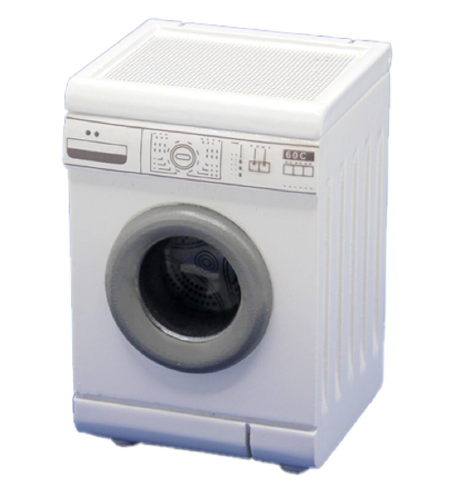MINIATURE Dollhouse Laundry Washer and Dryer / Mini Farmhouse