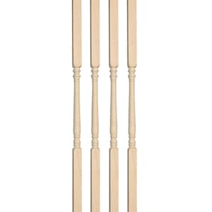 Dolls House Miniature 1:12 Scale 4 Natural Wood Veranda Porch Corner Posts