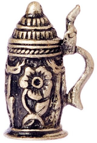 Bicchiere Di Birra In Miniatura 1:12 Per Casa Delle Bambole - Pint Of Lager Ale Melody Jane