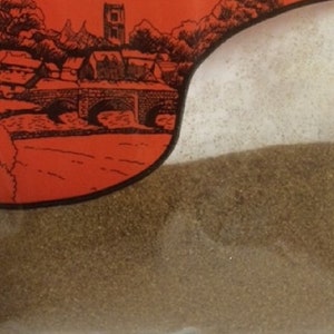 Dolls House Dark Brown Garden Scenic Scatter 40g 12s