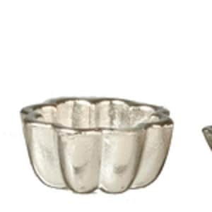 Dolls House Aluminium Tin Cake Moulds Miniature Baking Kitchen Accessory