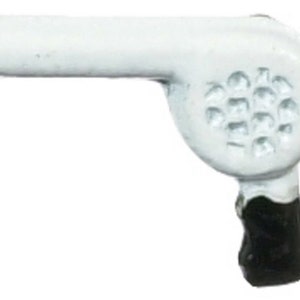 Dolls House Miniature 1:12 Scale Bedroom Hairdressers Accessory Hair Dryer
