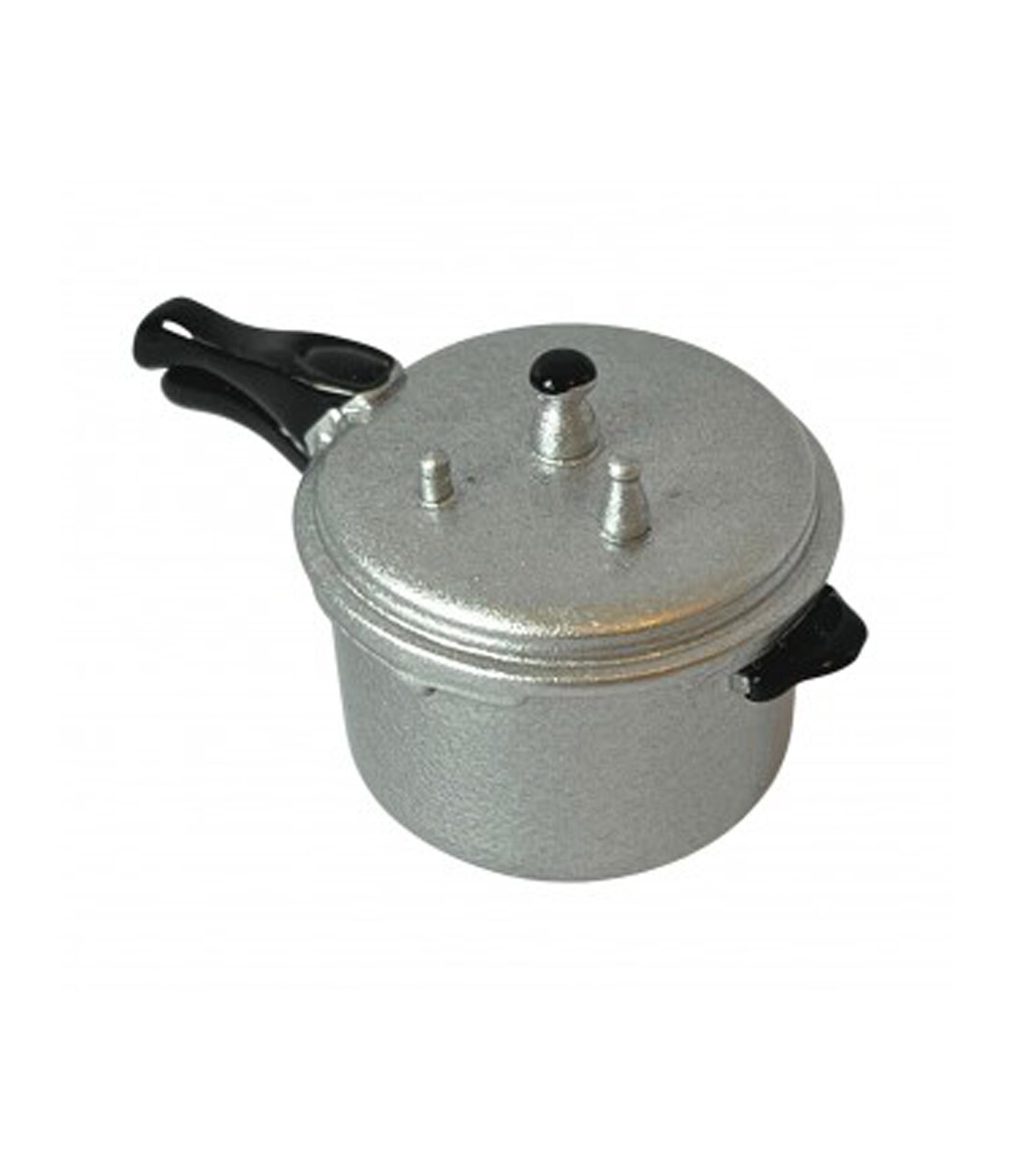 Dolls House Silver Pressure Cooker Miniature Kitchen Accessory 1:12 ...