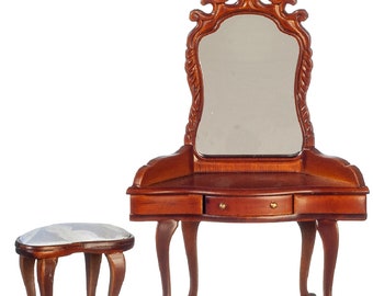 ヴィンテージ シンディ ペディグリー ドレッシング テーブルとスツール