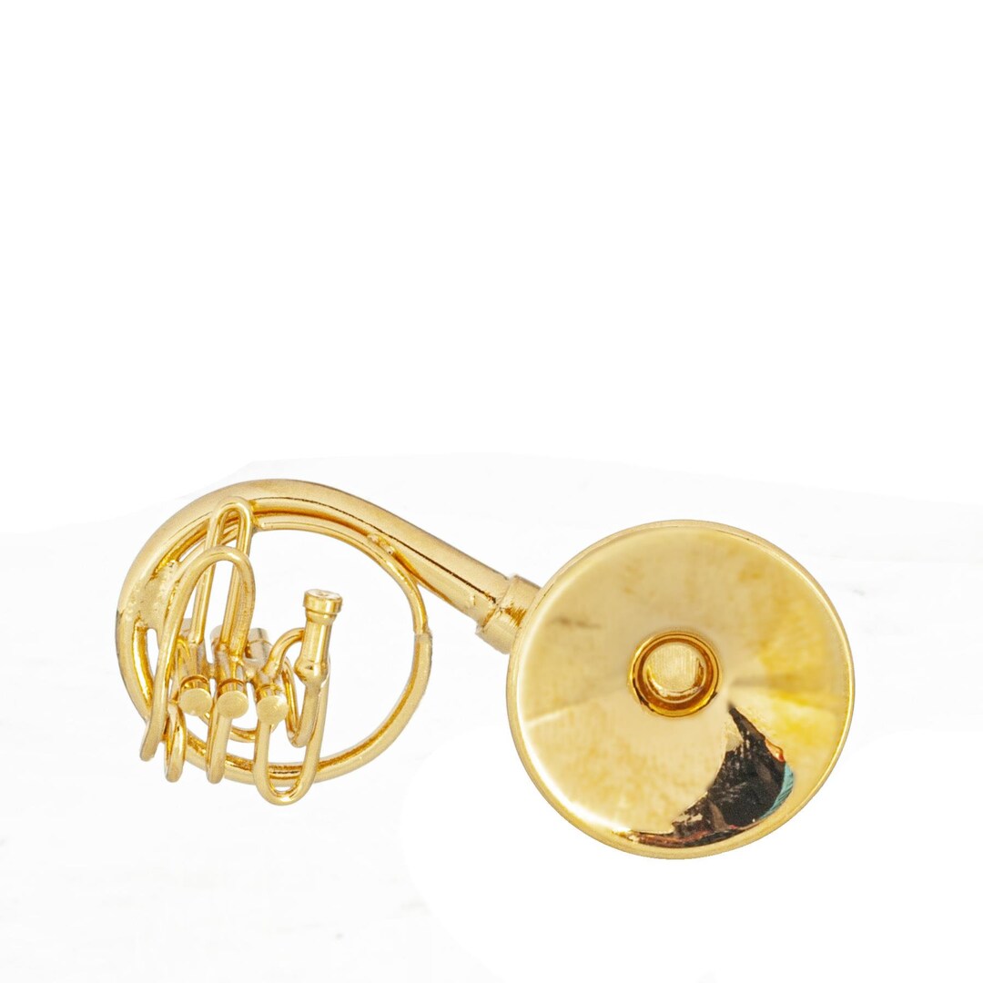 Dolls House Sousaphone Brass Miniature Music Room School Instrument 1