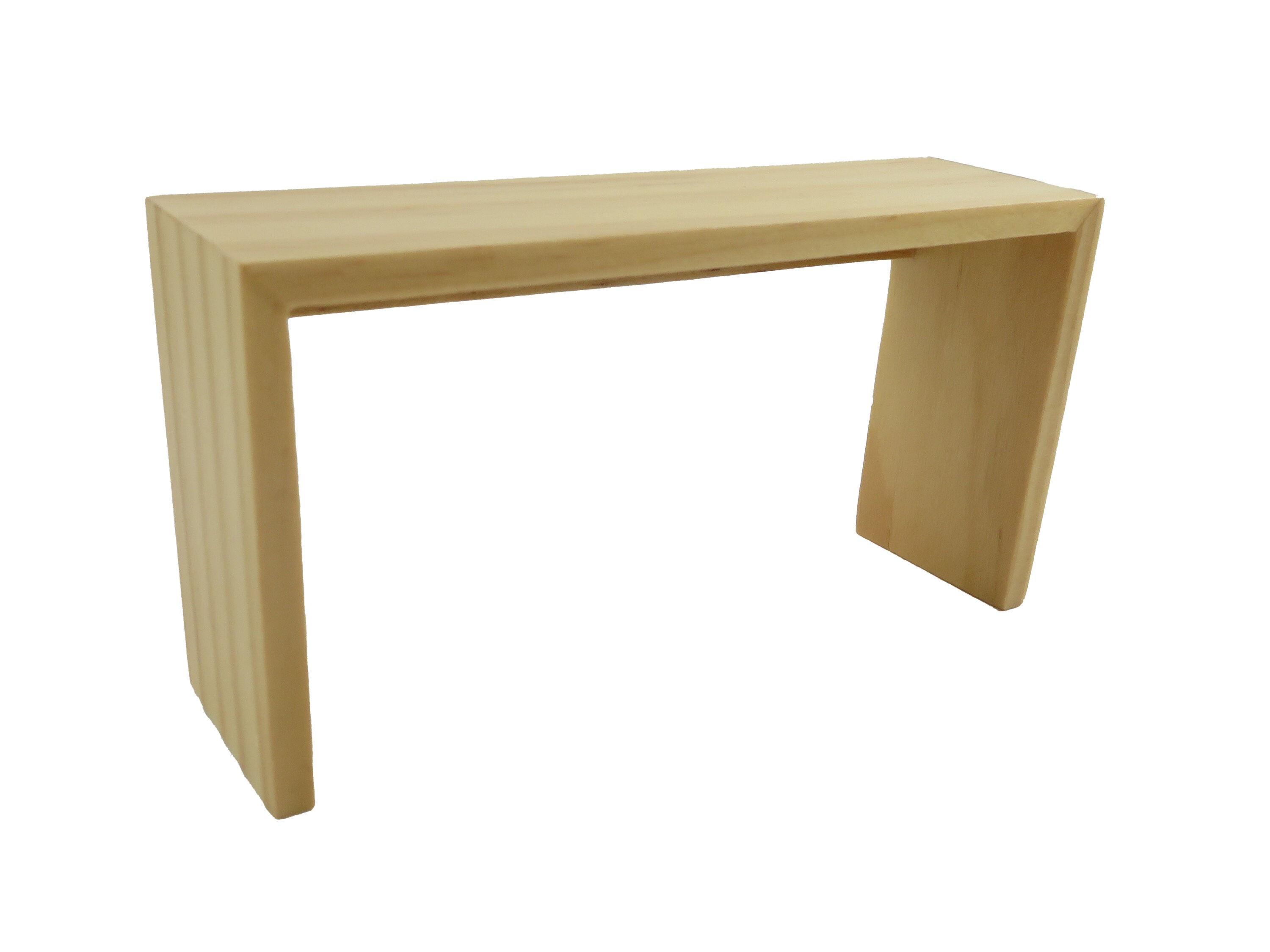 Dolls House Modern Light Oak Console Table 112 Hall Living Room
