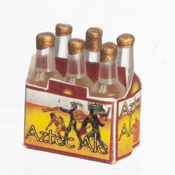 Miniaturas Cervezas Melody Jane - Lata 1:12 Escala, Accesorio Casa Muñecas, Decoración Pub