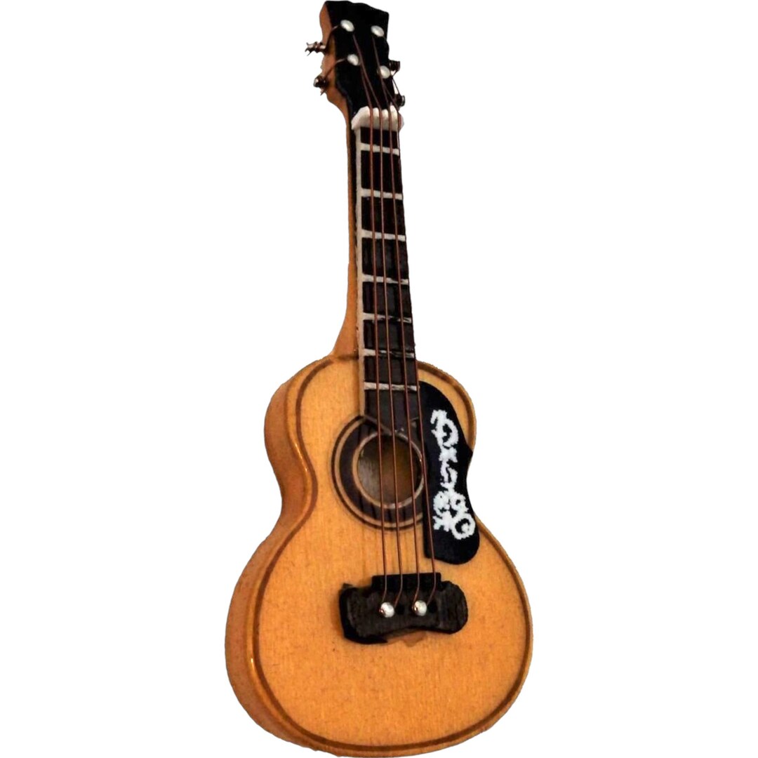 Mini Fiesta Instruments Mini Spanish Guitar Instrument Music Room 1:12 Scale Dolls House ...