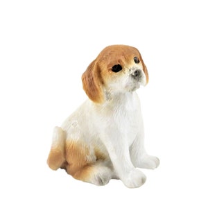 ドールハウス 子犬 座っているペット 小型犬 ミニチュア 1:12スケール アクセサリー