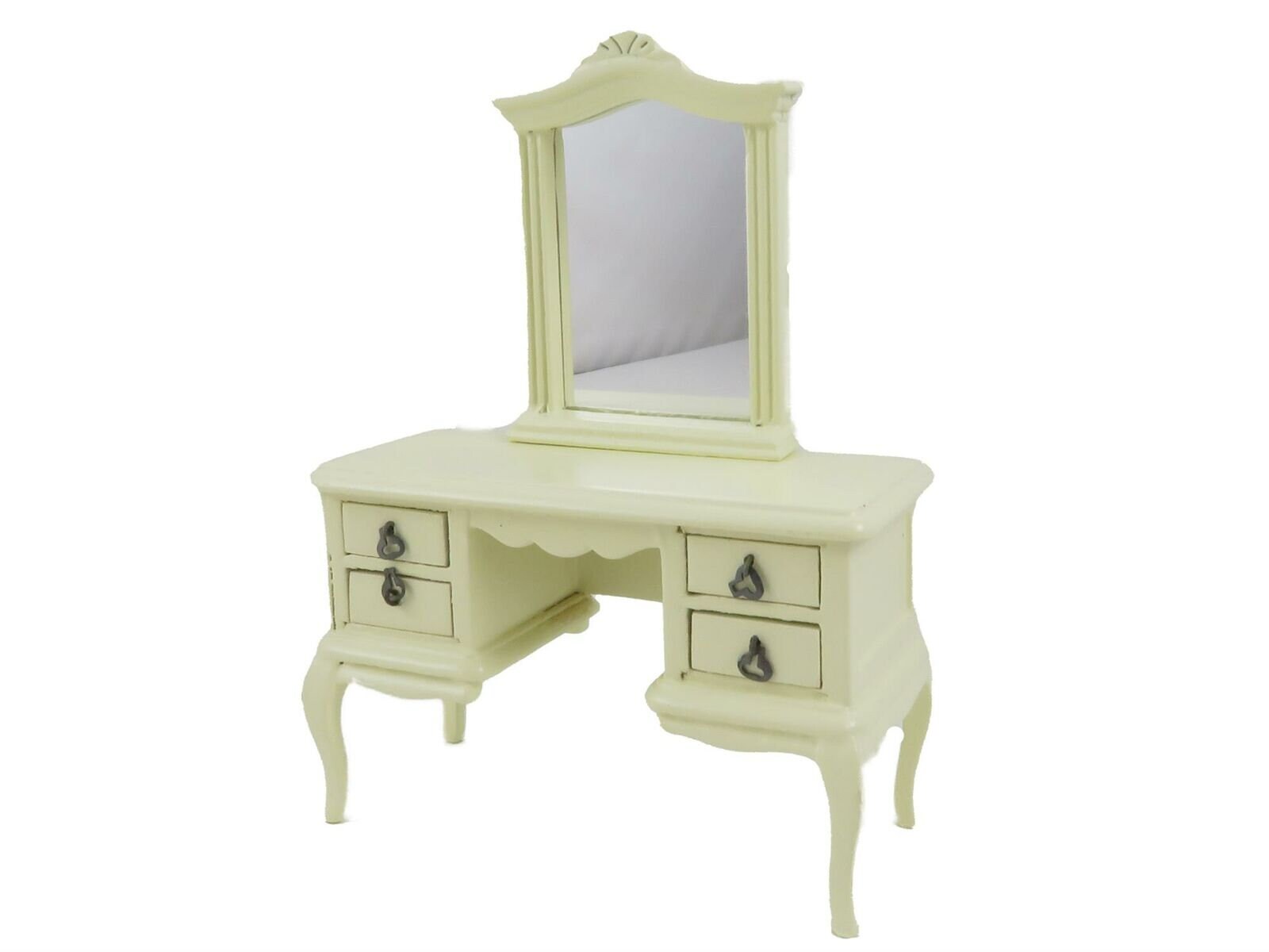 Dolls House French Style Cream Dressing Table Mirror Miniature Bedroom  Furniture - Etsy