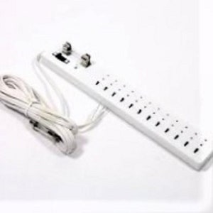 Dolls House 12 Socket Power Strip with Individual Switches