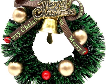 Set Di 4 Ghirlande Natalizie In Miniatura Con Campanelli Accessori Per Casa Delle Bambole In Scala 1 12 Mini Ghirlanda Natalizia Decorazione Natali 98936359 - Foto 2