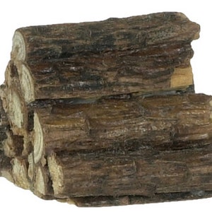 Dolls House Stack Pile of Logs Miniature Fireplace Log Burner Yard Accessory