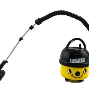 Dolls House Yellow Vacuum Cleaner Hoover Miniature Modern Cleaning Accessory