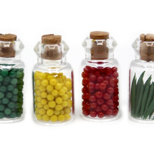 Dollhouse Miniature Canister Set - Etsy