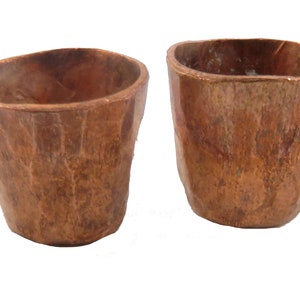 Dolls House Pioneer Copper Plant Pots Garden Camping Wagon Campsite Accessory