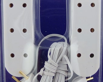 Pièce détachée 2 pour éclairage de maison de poupée, rallonges triples, 3 prises