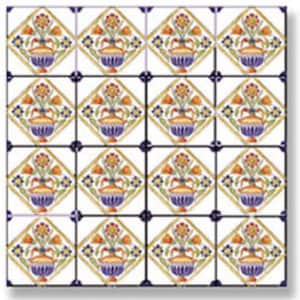 Dolls House Picture Tile Mosaic Splashback Embossed Card Wall Mural Accessory