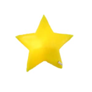 Dolls House Yellow Star Wall Light Miniature 12V Electric Lighting 1:12 Scale
