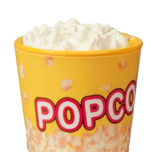 Dolls House Bucket of Popcorn Miniature Sweet Shop Movie Night Cinema Accessory