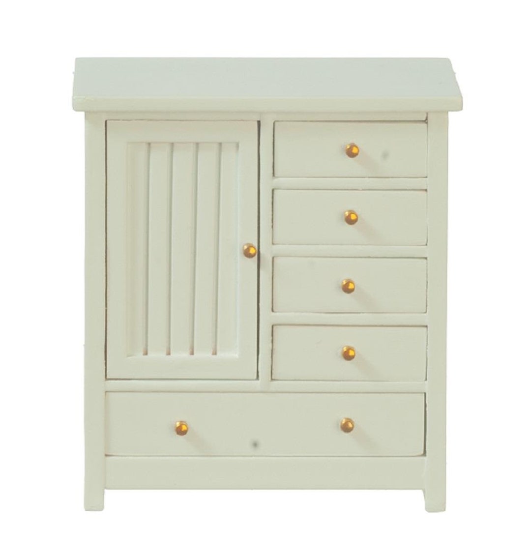 Dolls House Chest of Drawers Baby Wardrobe JBM Miniature Nursery