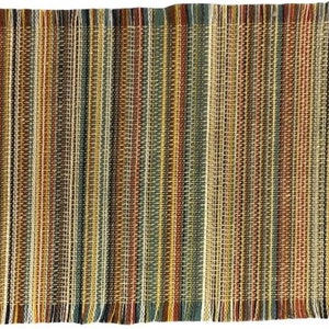 Dolls House Kilim Indian Striped Woven Rug 1:12 Modern Flooring Floor Accessory