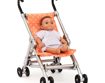vergiftigen Heiligdom klink Dolls House Lundby Modern Baby & Pushchair Stroller Buggy - Etsy