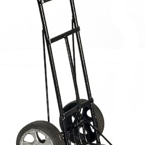 Dolls House Black Sack Truck Hand Trolley Dolly Miniature Work Accessory