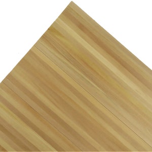 Poppenhuis Grenen Houten Strook Vloeren Planken Vloerplanken Houten plaat 1:12