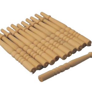Dolls House Staircase Spindles Balusters Miniature DIY Builders Timber Merchants