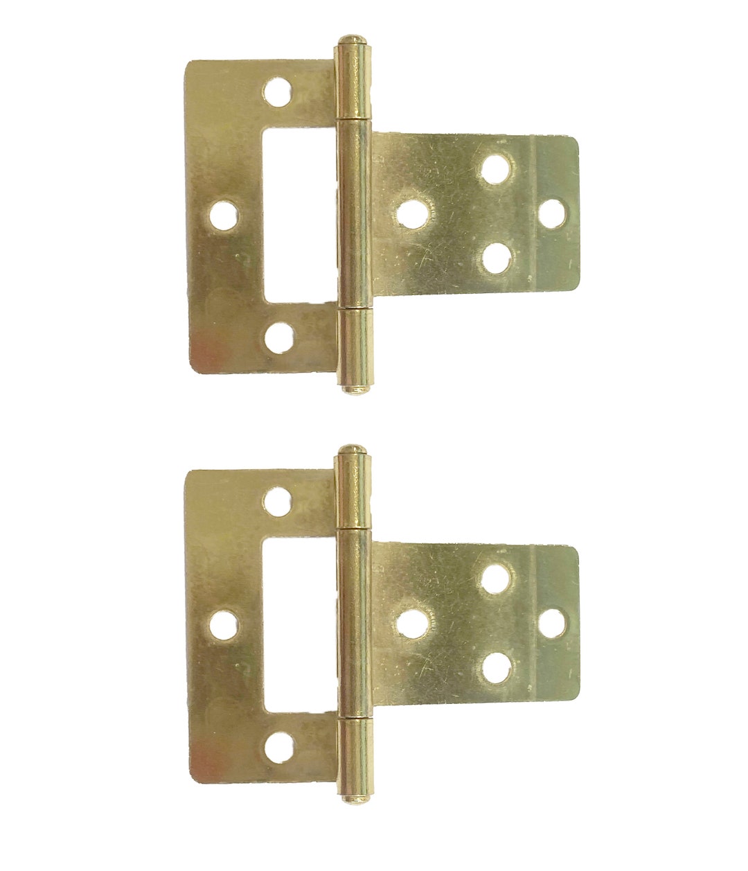 Dolls House Brass 10mm Cranked Hinges Miniature DIY Hardware Etsy
