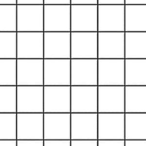 Dolls House White Square Tiles Dark Grout Gloss Card Flooring 1:12 Scale