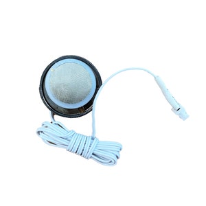 Dolls House Black Chrome Plug in Base Miniature LED Lighting Accessory Spare Part