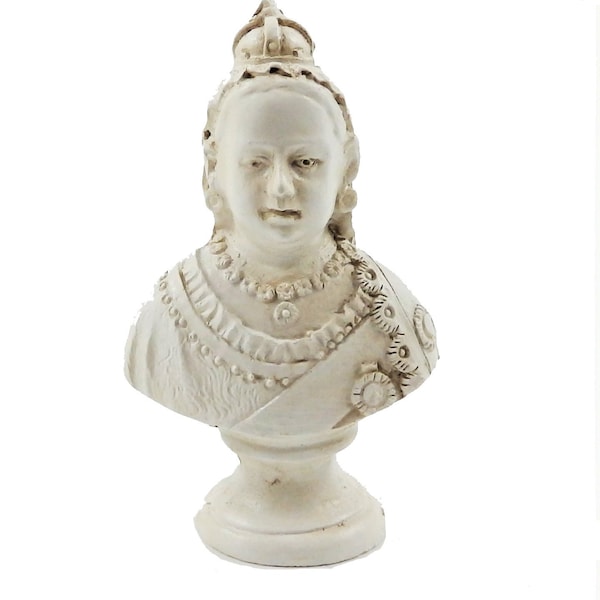 Dolls House Queen Victoria Bust Miniature Ornament 1:12 Accessory