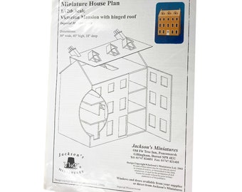 イギリス製 ドールハウス（組立キット12分の1）オークハウス（ジョージアン様式） イギリス製 ドールハウス（組立キット12分の1）オークハウス（ジョージ