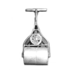 Dolls House Garden Lawn Roller Half Inch 1:24 Scale Accessory