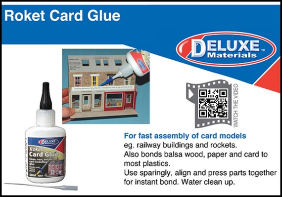 DELUXE MATERIALS MODEL GLUES FOR PLASTIC KITS 