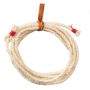 Accessorio per casa delle bambole Cowboy Lasso Lariat Corda in miniatura Western Ranch 1:12