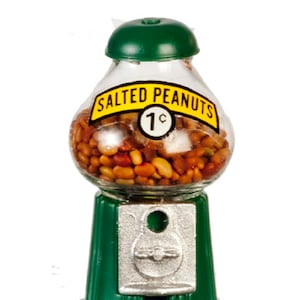 Dolls House Peanut Machine Miniature Shop Pub Accessory 1:12 Scale