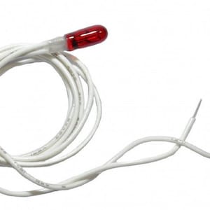 Dolls House Red Fire Glow Bulb 12v Miniature Fireplace Effect Lighting Accessory